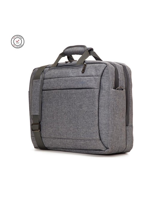  Carry Case - CoolBell CB-5501 Laptop Hand Bag-Backpack-15.6 Inch-Gray