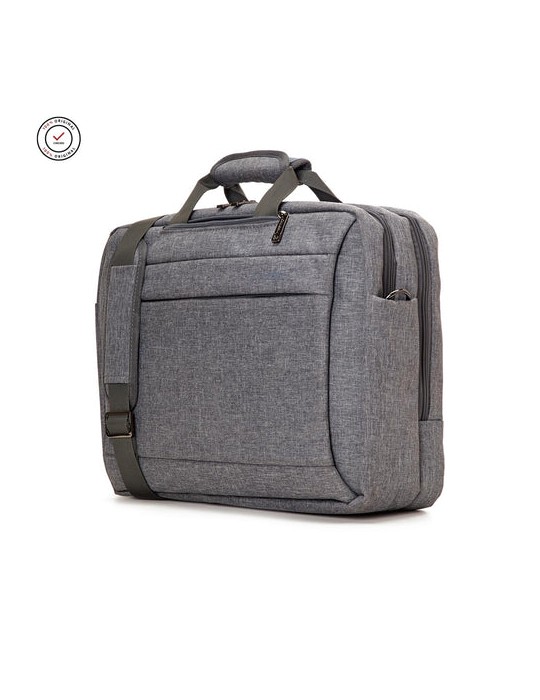  حقائب عالية الجوده - CoolBell CB-5501 Laptop Hand Bag-Backpack-15.6 Inch-Gray