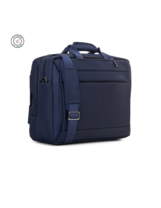  Carry Case - CoolBell CB-5501 Laptop Hand Bag-Backpack-15.6 Inch-Blue