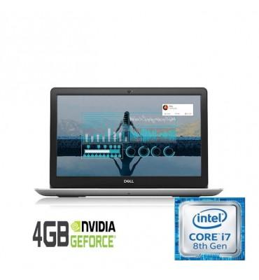 Dell Inspiron N 5583 Intel Core i7-8565U-16GB RAM DDR4-2TB HDD-DVD-VGA NVidia MX130 4GB-15.6" FHD-DOS-Silver