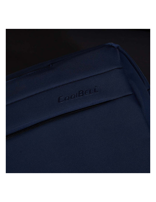  حقائب عالية الجوده - CoolBell CB-5501 Laptop Hand Bag-Backpack-15.6 Inch-Blue
