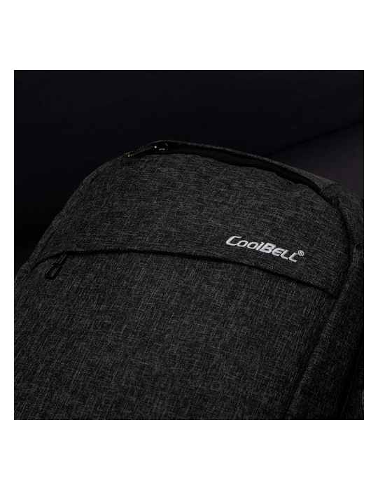  Carry Case - CoolBell CB-7010 Laptop Backpack-15.6 Inch-Black