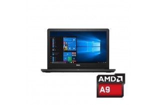  كمبيوتر محمول - Dell Inspiron 3565-AMD A9-9425-4GB RAM DDR4-500GB HDD-VGA AMD Radeon R5-2GB -15.6"-DOS-Black