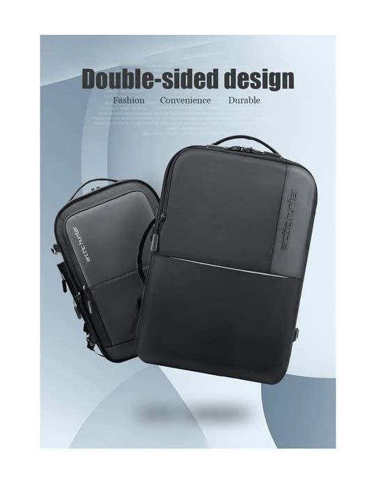 حقائب عالية الجوده - ARCTIC HUNTER B00382 Laptop Backpack-15.6 Inch-Black