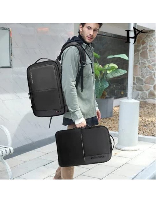  Carry Case - ARCTIC HUNTER B00382 Laptop Backpack-15.6 Inch-Black