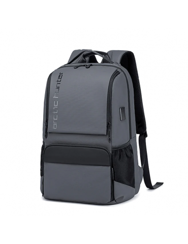 ARCTIC HUNTER B00532 Laptop Backpack-15.6 Inch-Black