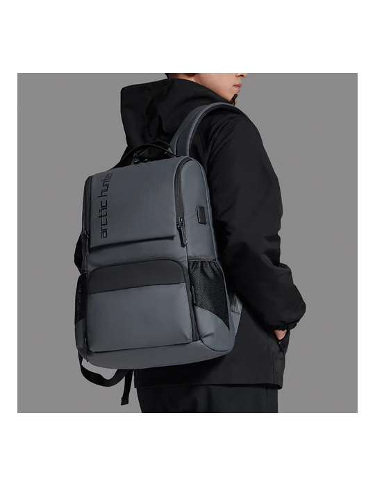 Carry Case - ARCTIC HUNTER B00532 Laptop Backpack-15.6 Inch-Black