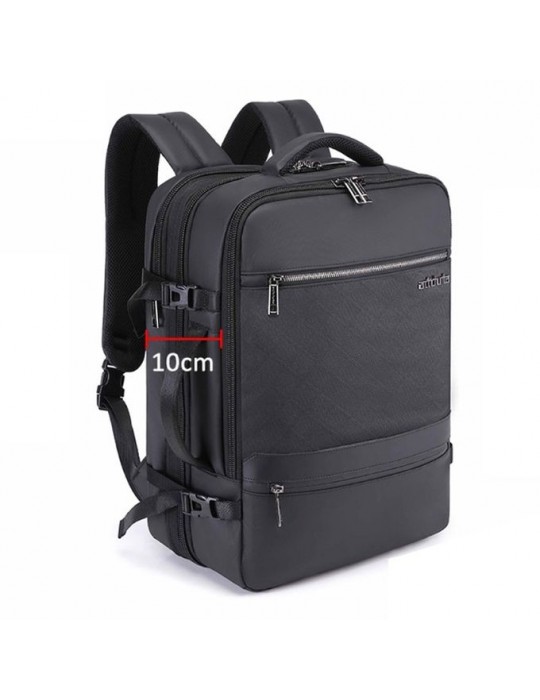  Carry Case - ARCTIC HUNTER B00350 Laptop Backpack-15.6 Inch-Black