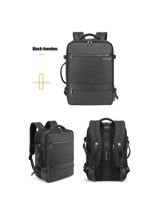  Carry Case - ARCTIC HUNTER B00350 Laptop Backpack-15.6 Inch-Black