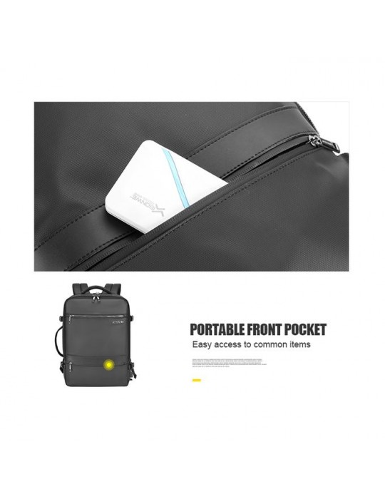  حقائب عالية الجوده - ARCTIC HUNTER B00350 Laptop Backpack-15.6 Inch-Black