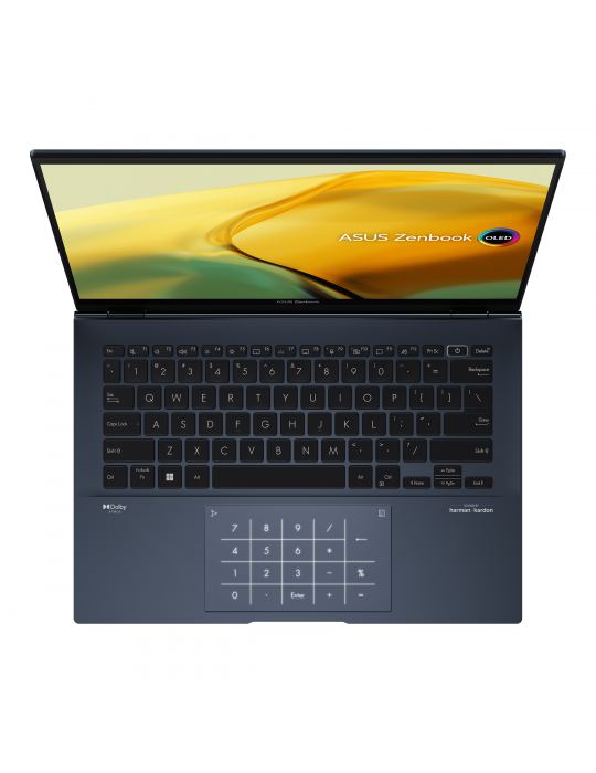 Laptop - ASUS ZenBook Flip 14 UX3402ZA-OLED005W i5-1240P-8GB DDR5-SSD 512GB-Intel Iris Xe-14 inch 2.8K UHD OLED Touch Screen-Wi