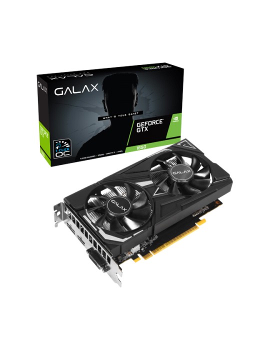  VGA - VGA Galax GeForce GTX 1650 Dual OC 4GB DDR6 128Bit