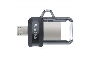  Flash Memory - Flash Memory256GB SanDisk (Ultra Dual Drive) OTG, Gray