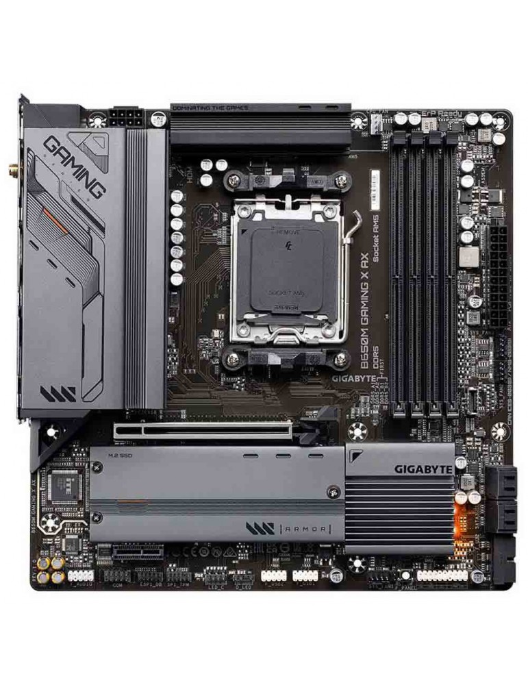  MSI B650 Gaming Plus WiFi Gaming Motherboard (AMD AM5, ATX,  DDR5, PCIe 4.0, M.2, SATA 6Gb/s, USB 3.2 Gen 2, HDMI/DP, Wi-Fi 6E,  Bluetooth 5.3, AMD Ryzen 7000 Series Desktop Processors) 