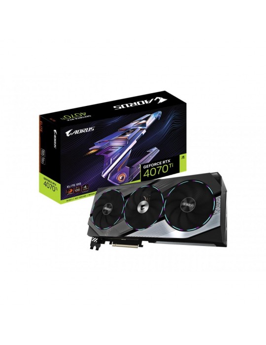  VGA - GIGABYTE™ AORUS GeForce RTX™ 4070 Ti ELITE 12G