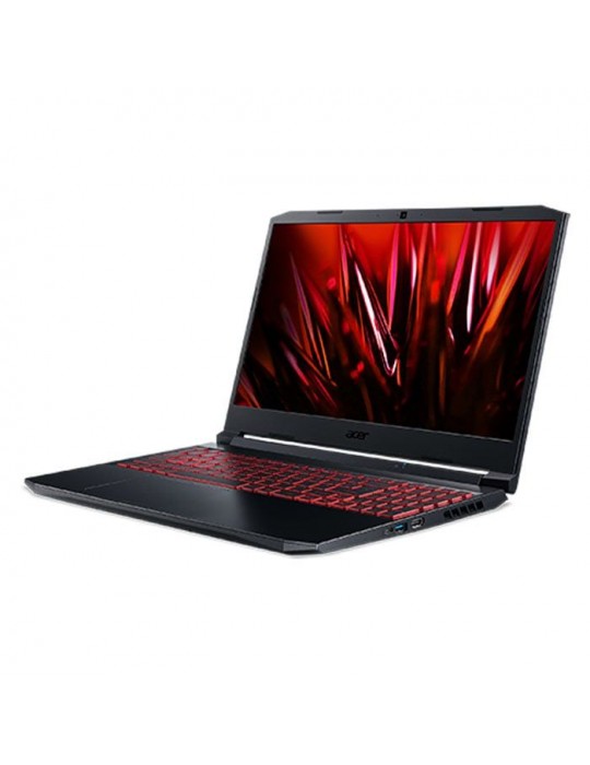  Laptop - Acer Nitro 5 AN515-57-743Y i7-11800H-16GB-SSD 1TB-RTX 3050-4GB-15.6 FHD 144Hz-DOS-Black