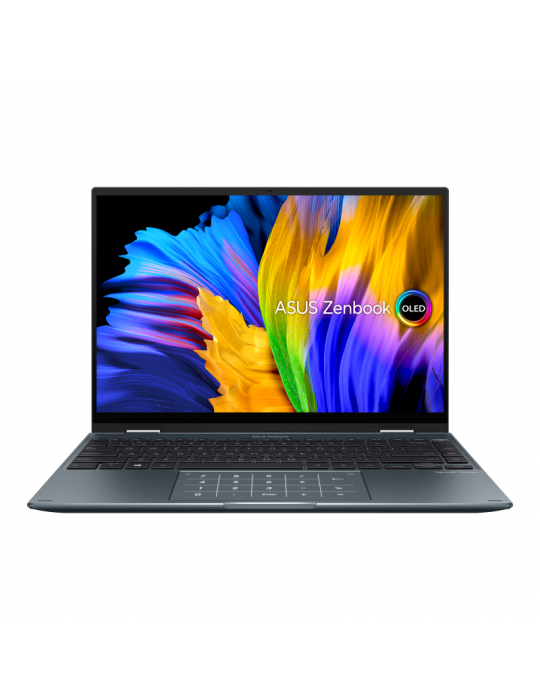  12th Generation - ASUS ZenBook Flip 14 UP5401ZA-KN007W i7-12700H-16GB DDR5-SSD 1TB-Intel Iris Xe Graphics-14 inch 2.8K OLED-Win