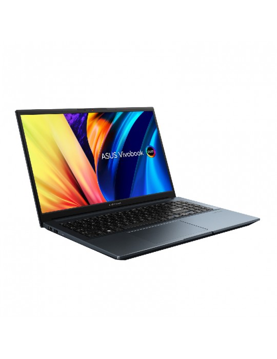  Laptop - ASUS Vivobook Pro 15 D6500QH-OLED005W AMD R5-5600H-8GB-SSD 512GB-GTX1650-4GB-15.6 Inch 2.8K OLED 120Hz-Win11-Quiet Blu