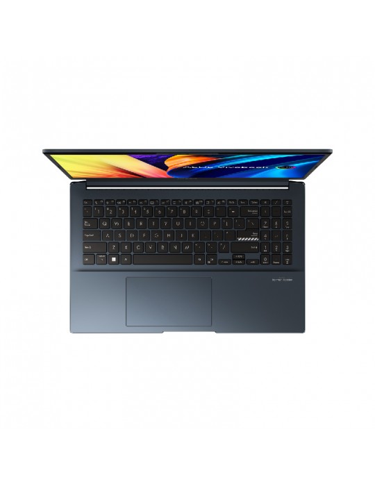  Laptop - ASUS Vivobook Pro 15 D6500QH-OLED005W AMD R5-5600H-8GB-SSD 512GB-GTX1650-4GB-15.6 Inch 2.8K OLED 120Hz-Win11-Quiet Blu