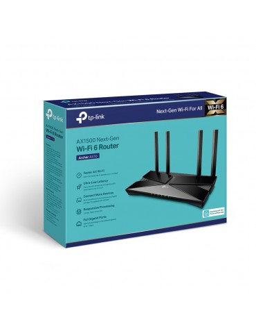 TP-Link AX1500 Wi-Fi 6 Router-Archer AX10