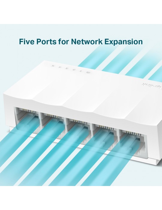  Networking - TP-Link Desktop Switch 5 Port Gigabit-LS1005
