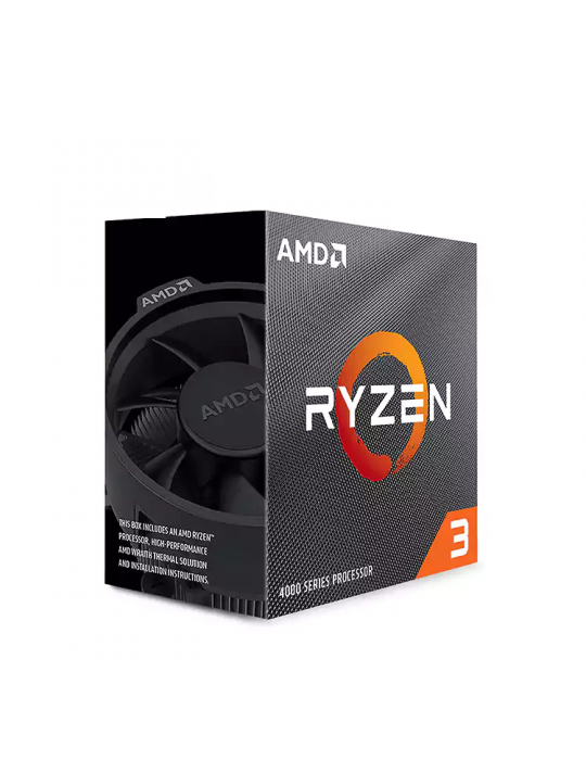 الصفحة الرئيسية - CPU AMD Ryzen™ 3 4100- 4.0GHZ-4C/8T BOX