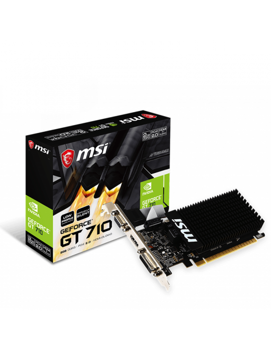  VGA - MSI GeForce GT 710 2GD-3H LP