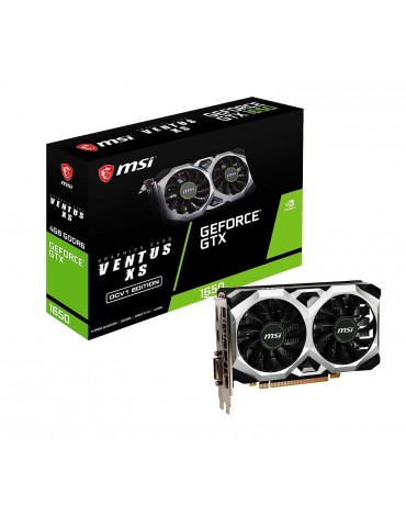 MSI GeForce® GTX 1650 4G D6 VENTUS XS OCV1
