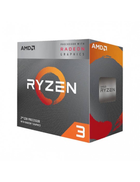  Processors - CPU AMD Ryzen™ 3 4300G-3.8GHZ- 4.0GHZ-4C/8T BOX