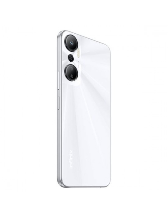  الموبايل & التابلت - Infinix Hot 20-6GB RAM-128GB Internal Storage-White