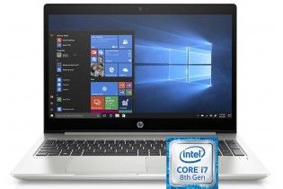  Laptop - HP ProBook 450-G6 Intel Corei7-8565U-8GB RAM-1TB HDD- NVIDIA MX130-2GB-FPR-15.6”HD-Dos-Silver+BAG