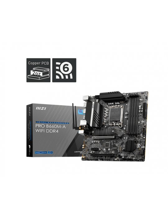  Motherboard - MB MSI ™ Intel PRO B660M-A WIFI DDR4