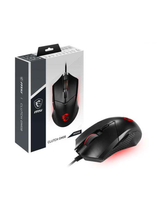  Mouse - MSI ™ Clutch GM08 GAMING Mouse-Black