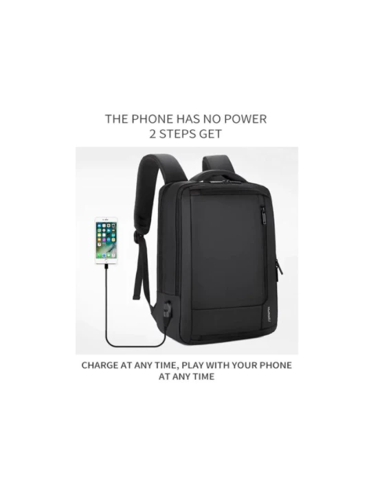  حقائب عالية الجوده - Meinaili 1805 Laptop Backpack-15.6 Inch-Black