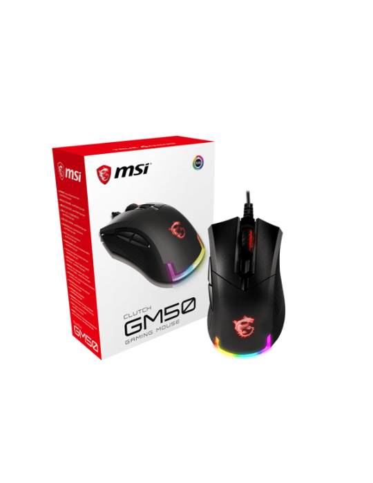  ماوس - MSI ™ Clutch GM50 GAMING Mouse-Black