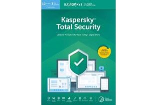  Software - KasperSky Total Security 4 users (3 + 1)