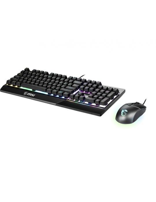  لوحات مفاتيح مع الماوس - MSI ™ VIGOR GK30 Keyboard + Mouse COMBO-Wired-Black