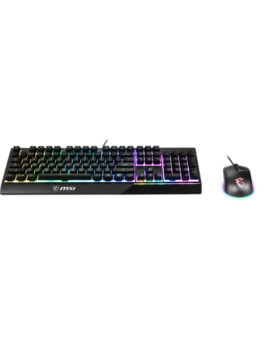  Keyboard & Mouse - MSI ™ VIGOR GK30 Keyboard + Mouse COMBO-Wired-Black