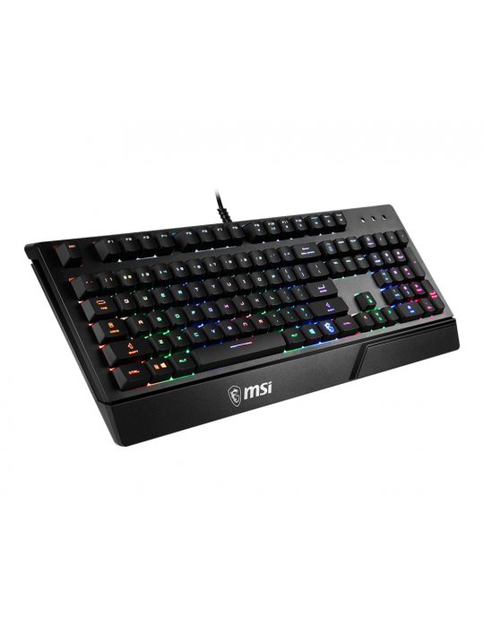  لوحات مفاتيح - MSI ™ VIGOR GK20 Gaming Keyboard-Wired-Black