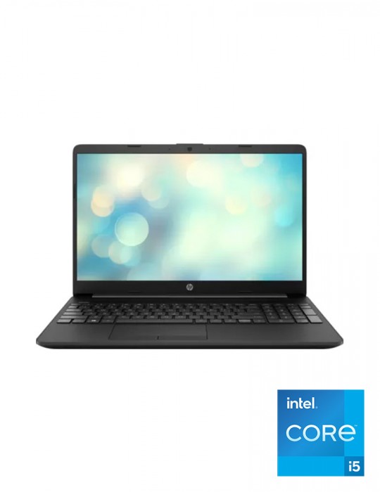  Laptop - HP 15-dw3021nia i5-1135G7-4GB-SSD 256B-MX350-2GB-15.6 HD-DOS-Black