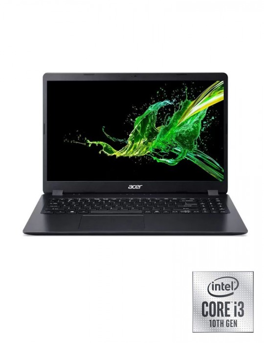  كمبيوتر محمول - Acer Aspire 3 A315-56-35TF i3-1005G1-4GB-1TB-Intel UHD Graphics-15.6 FHD-DOS-Black