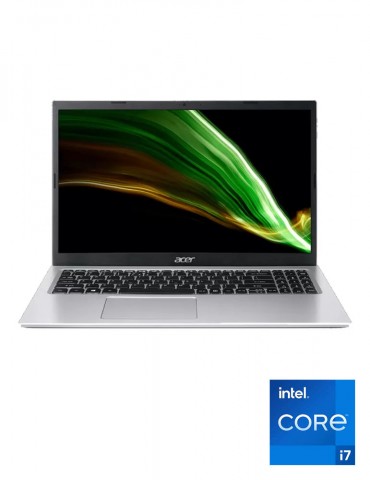 Acer Aspire 3 A315-58G-77RJ i7-1165G7-12GB-1TB-SSD 256GB-MX350 2GB-15.6 FHD-DOS-Silver