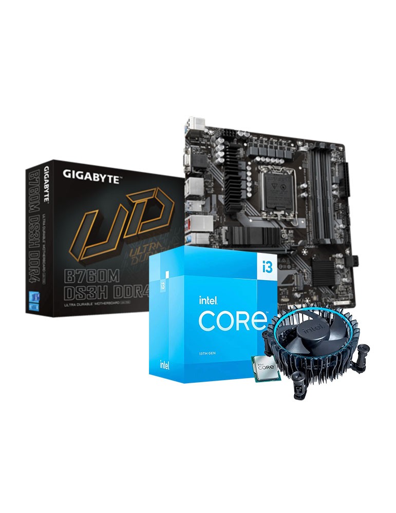 Bundle CPU Intel® Core™ i3-13100F/12MB Cache-Box-LGA1700-With Fan