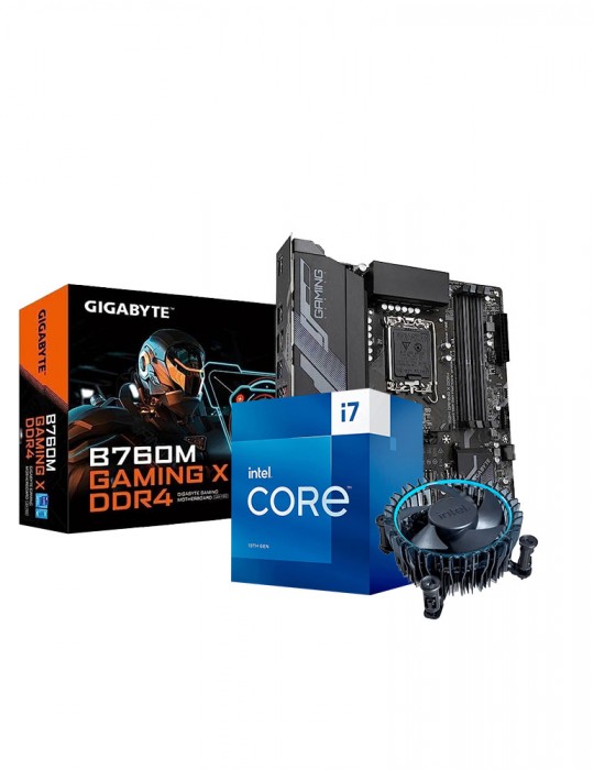  Gaming PC - Bundle CPU Intel® Core™ i7-13700/30MB Cache-Box-LGA1700-With Fan-MB GIGABYTE™ Intel® B760M GAMING X DDR4-rev. 1.0