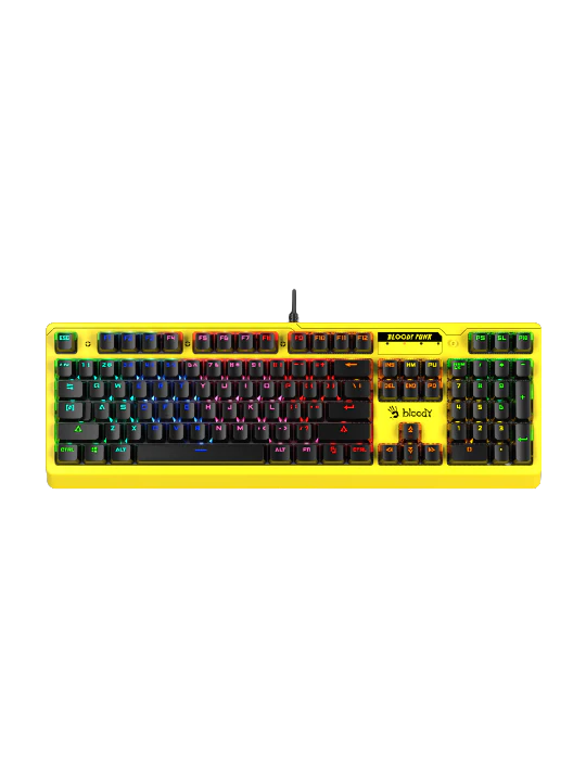  Keyboard - Bloody B810RC RGB Mechanical-Wired-Yellow