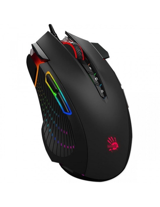  Mouse - Bloody J90s Activated GAMING RGB Mouse-Black