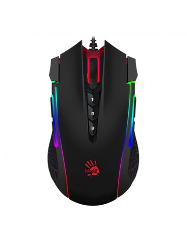 Bloody J90s Activated GAMING RGB Mouse-Black