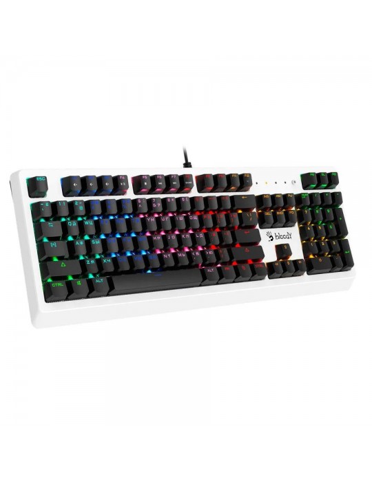  Keyboard - Bloody B810RC RGB Mechanical Wired-White