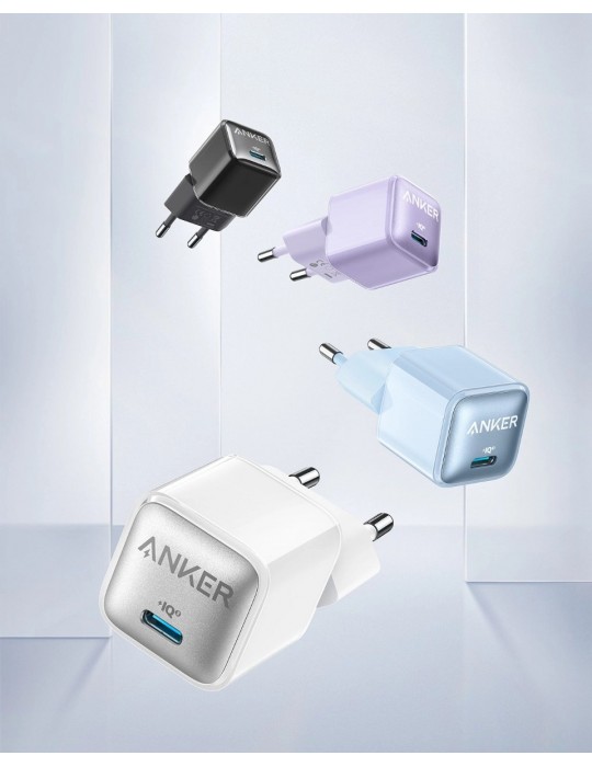 chargers - Anker 511 Charger Nano Pro 20W-A2637L22-White