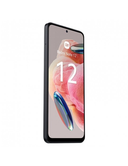  الموبايل & التابلت - Xiaomi Redmi Note 12-8GB RAM-128GB Internal Storage-Onyx Gray